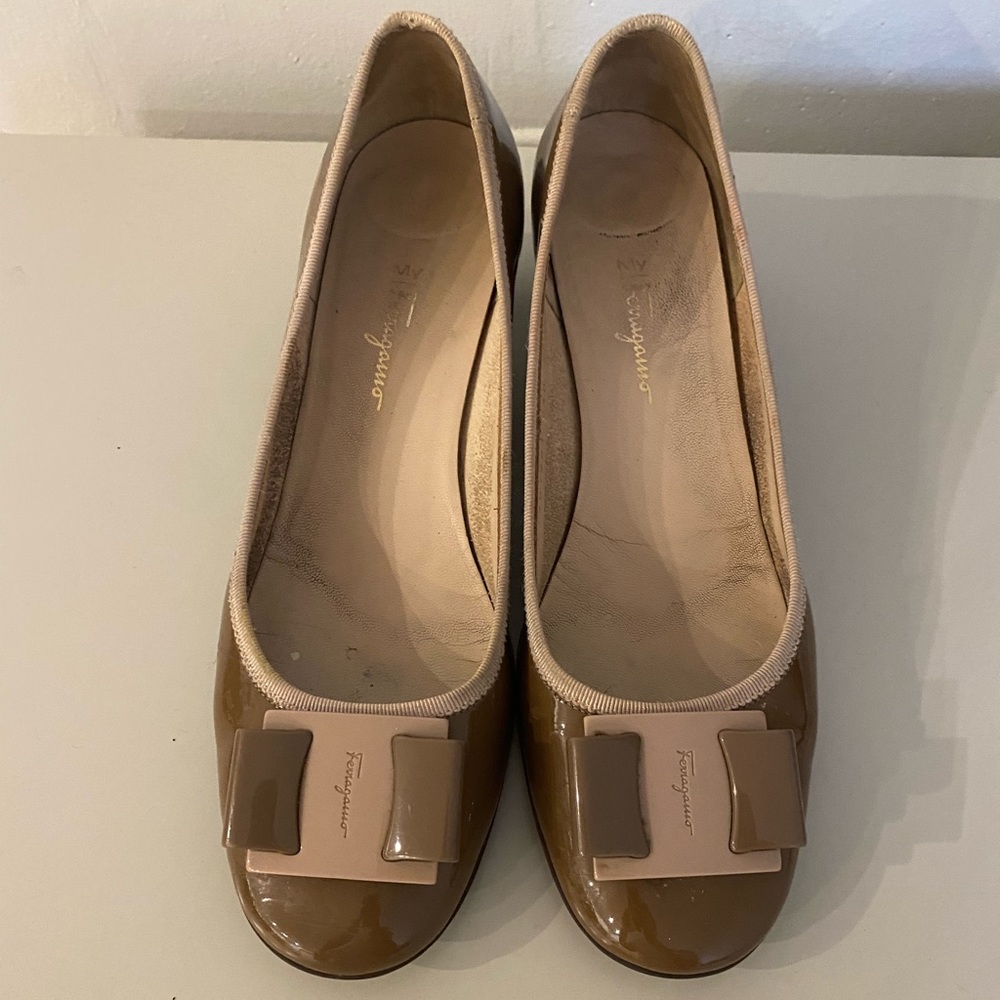 Ferragamo Low Heel Pumps
